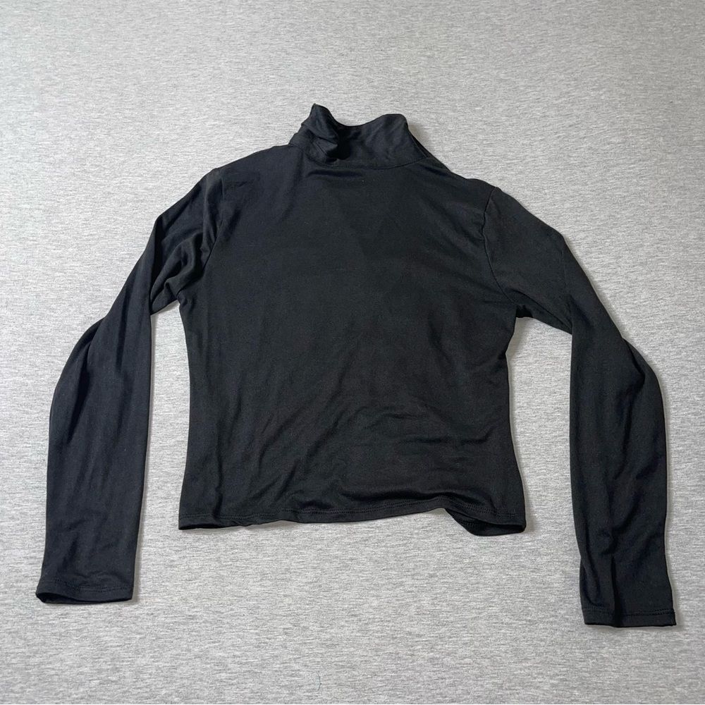 No Boundaries Juniors' Ruched Button Front Blouse… - image 2